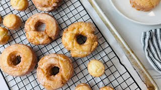 Old-Fashioned Sour Cream Donuts Recipe