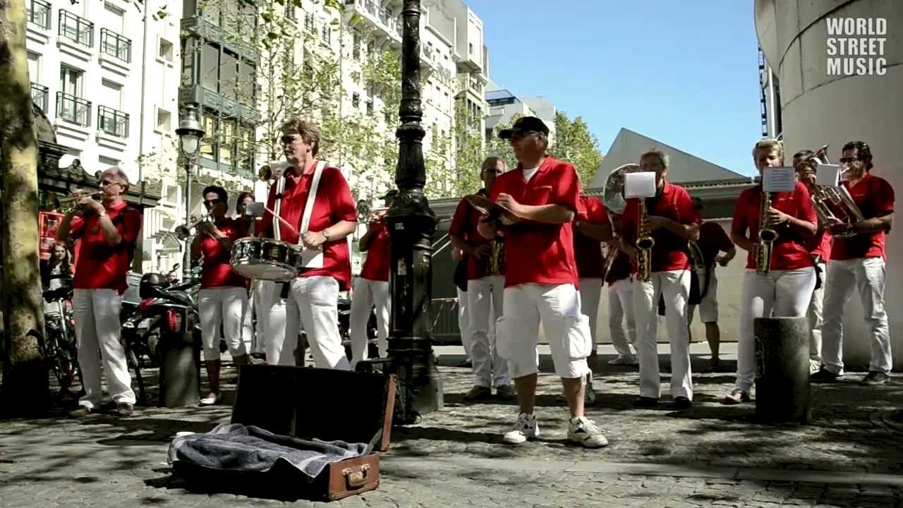 Paris Street Music Brass Band (HD) YouTube