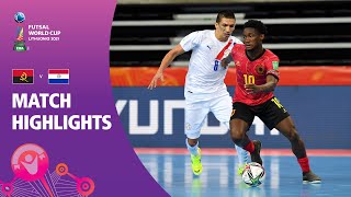 Angola v Paraguay | FIFA Futsal World Cup 2021 | Match Highlights