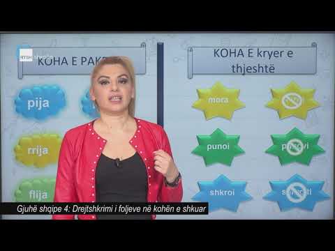Video: Si Ndryshojnë Foljet Në Kohën E Shkuar