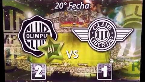 Olimpia vs Libertad 2-1 relatos Bruno Pont CAMPEÓN APERTURA 2018  HD