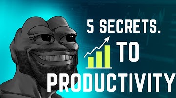 5 Secrets to Instantly Boost Your Productivity