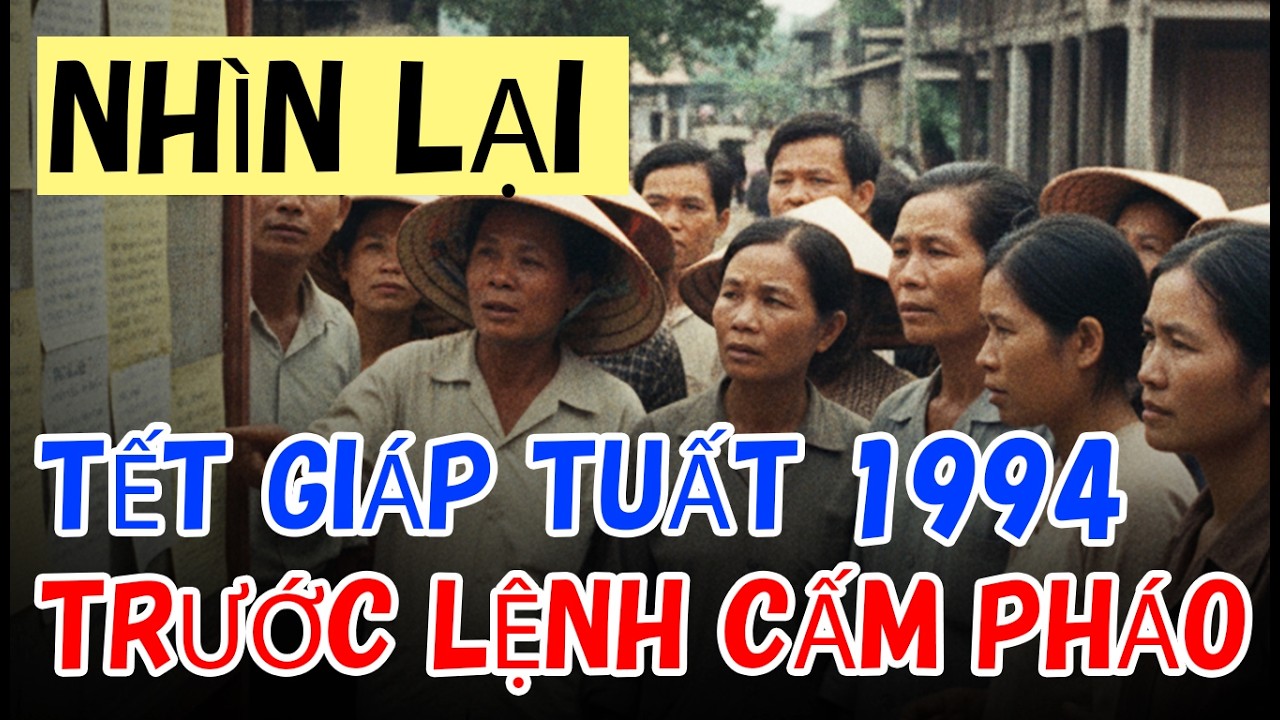 Toàn Cảnh Tết 1994: Năm Cuối Cùng Tiếng Pháo Còn Vang Dội Khắp Đường Làng Ngõ Xóm