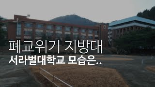 경주대학교 재단 지방전문대 서라벌대학의 모습
