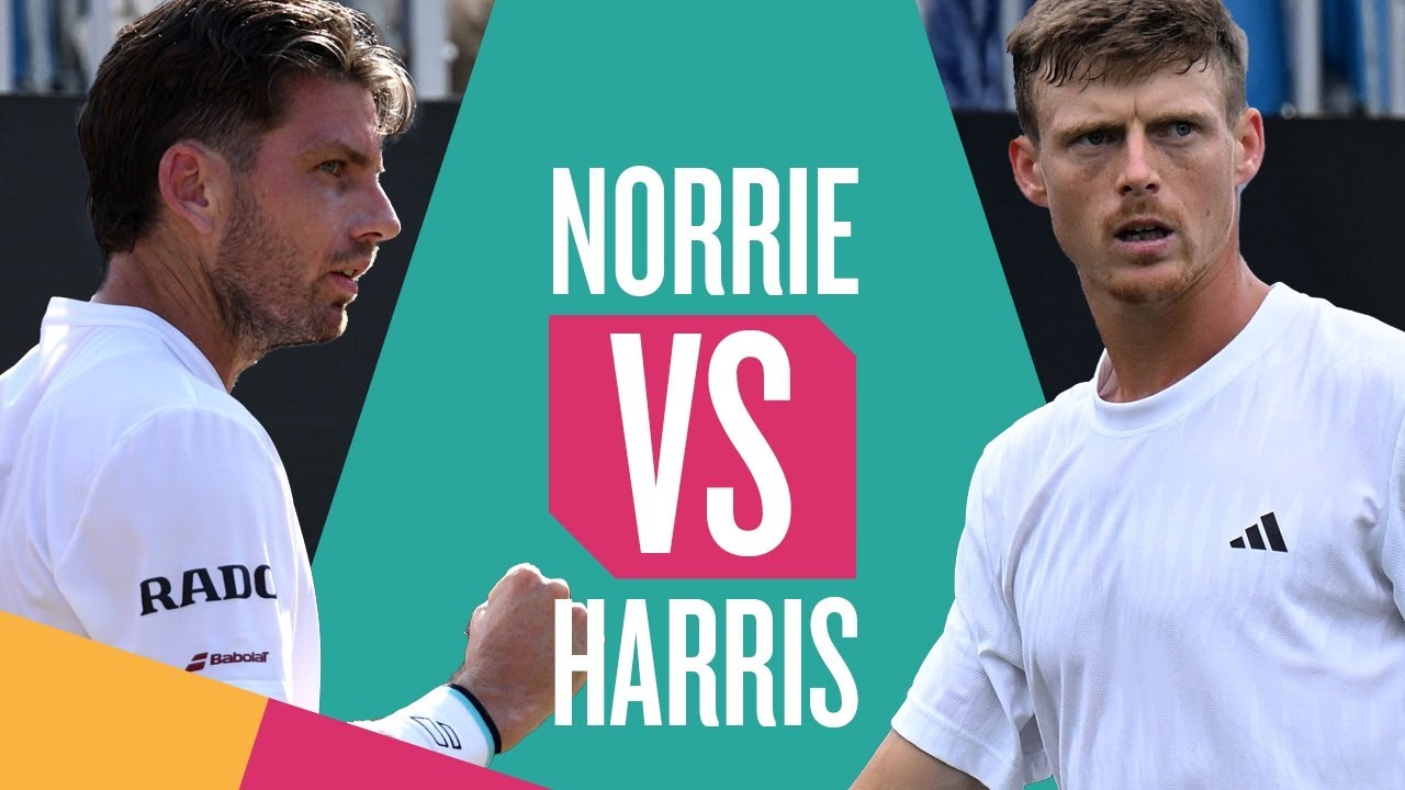 Billy Harris v Cam Norrie Highlights | Lexus Eastbourne Open 2025 | LTA