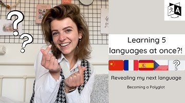 Learning 4 languages and keep on counting! (Revealing my 5th language) - Becoming a Polyglot