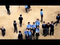 School children saying hello in Kathmandu (HD)