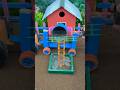 Handmade Mini Tractor Cement Build 🚜 | Relaxing Construction Shorts#shorts