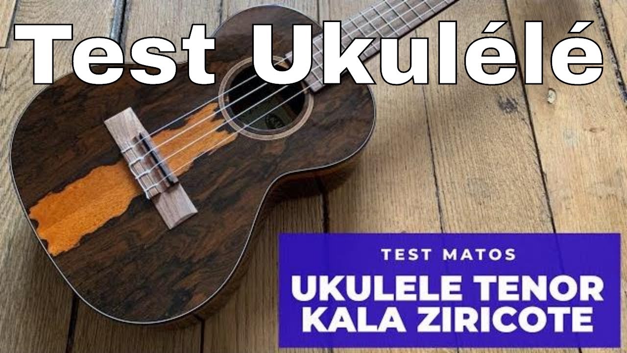 Ukulélé ténor Kala Ziricote - Prise en Main - La Chaîne Guitare