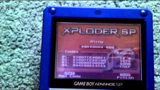 Famous Pokemon Emerald Shiny cheat (Xploder SP) Wealth