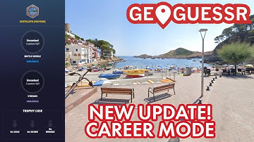 GeoGuessr Has Been Updated! New Career Mode!