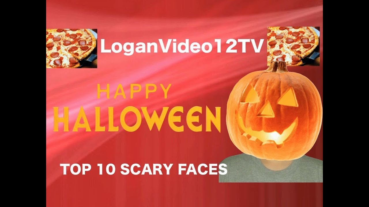 TOP 10 - SCARY FACES - YouTube