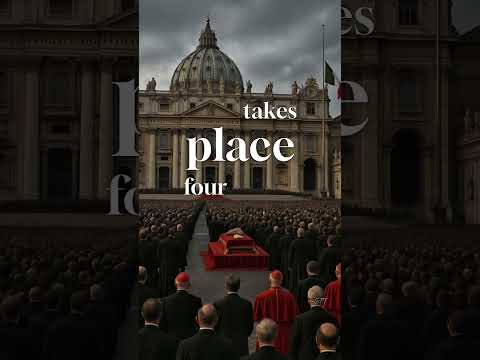 What happens next when a Pope dies?#ai #pope #popefrancis #vatican