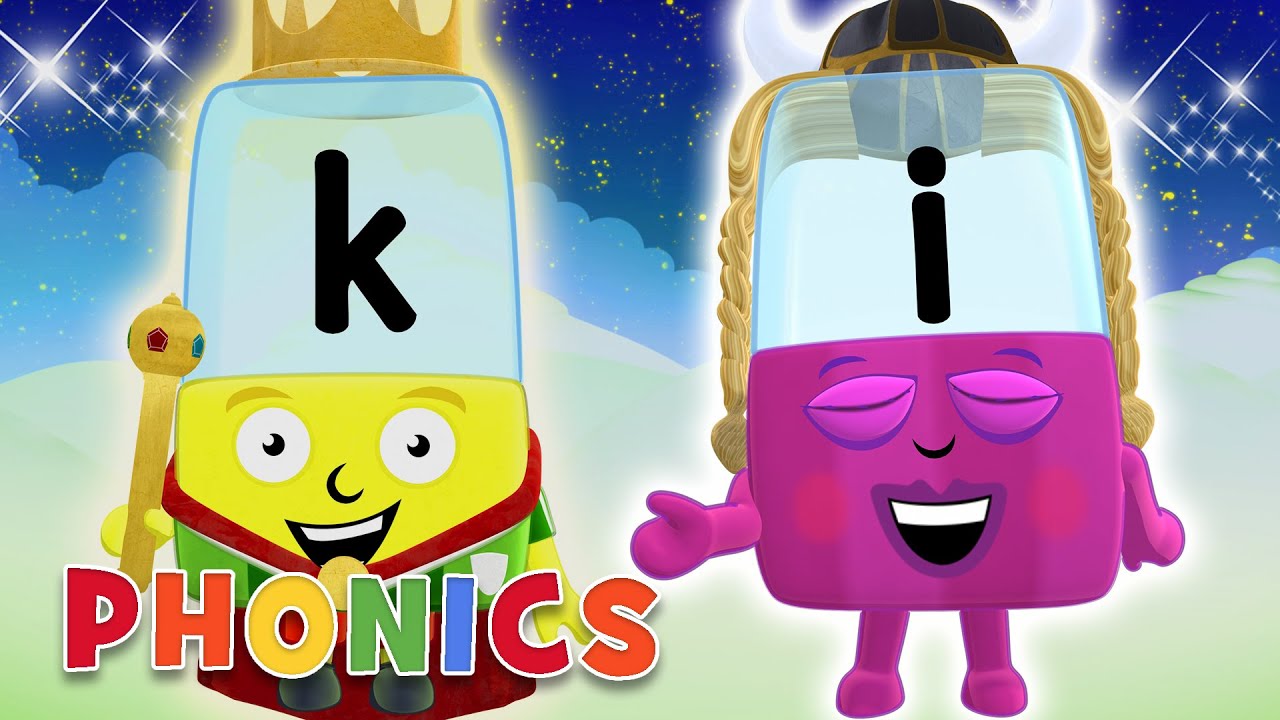 Phonics - Learn to Read | Kings & Queens | Alphablocks - YouTube