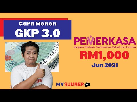 Cara Mohon Geran Khas Prihatin GKP 3.0 Bantuan RM1,000 & Semakan Status (Tutorial Step by Step)