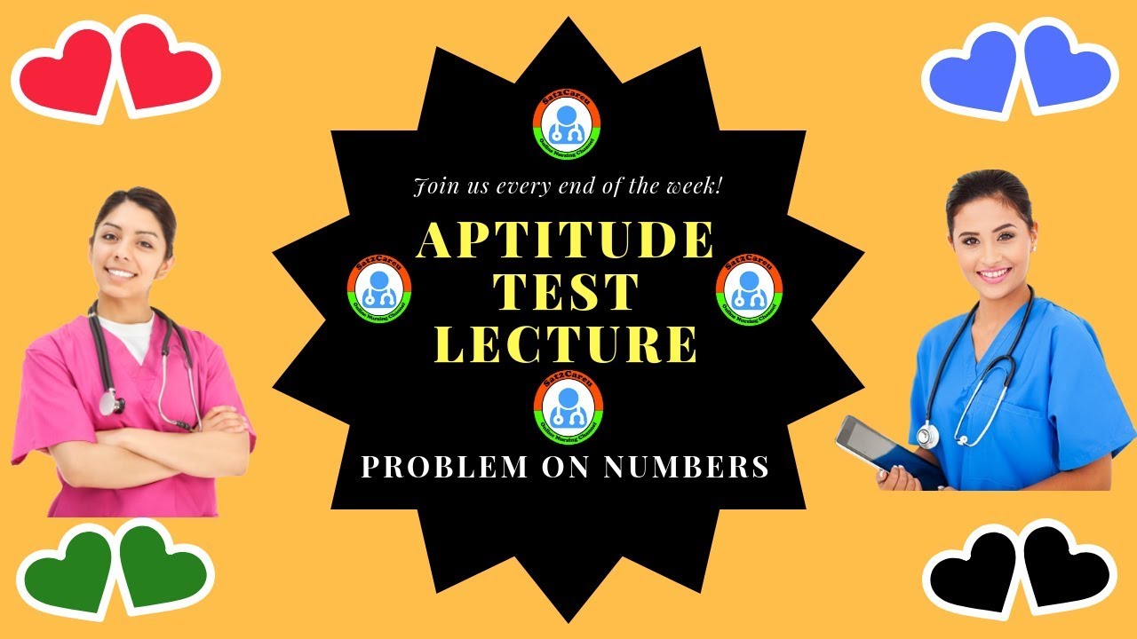 Aptitude Test Lectures For Nursing Officer Exams AIIMS JIPMER ESI YouTube
