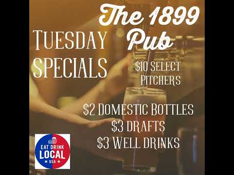 Tuesday SPECIALS