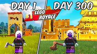 I Spent 300 Days in LEGO FORTNITE! Here's What Happened..