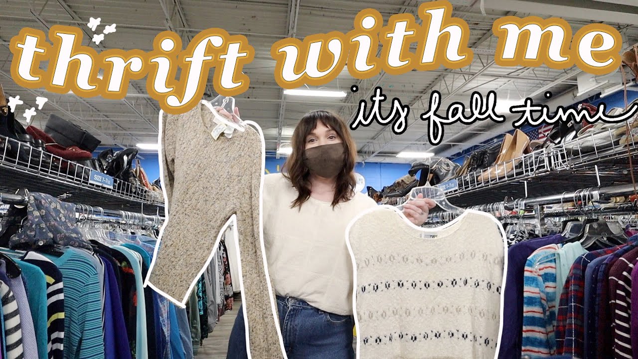Come Thrift With Me For Fall 2021!! // One of my BEST hauls!