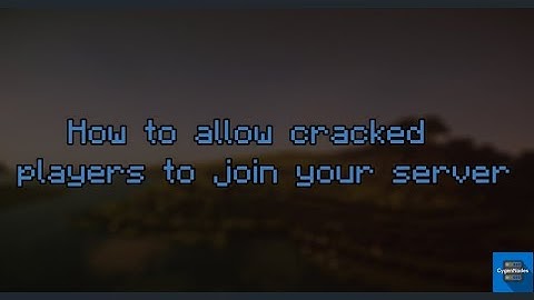 How to allow cracked clients to join your server | CygenNodes