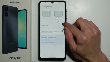 Samsung A06: How to Change Gestures Sensitivity?