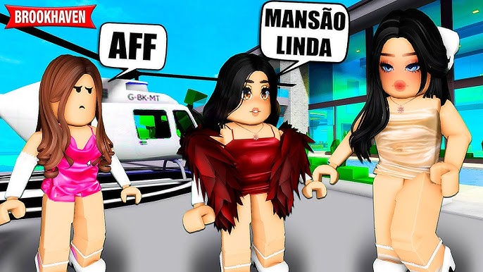 Menina Rica Humilde (parte única) - história Roblox . . . #roblox #rob