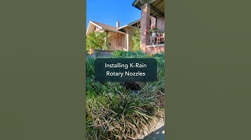 Installing K-Rain Rotary Nozzles  🌱💧 #lawncare #smartwatering #sprinklerirrigation