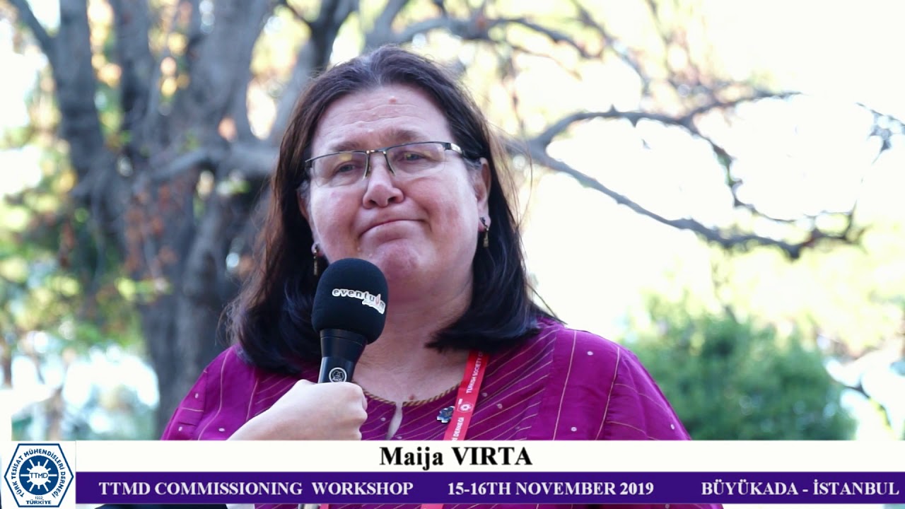 TTMD Commissioning Çalıştayı Röportajları - Maija Virta 1
