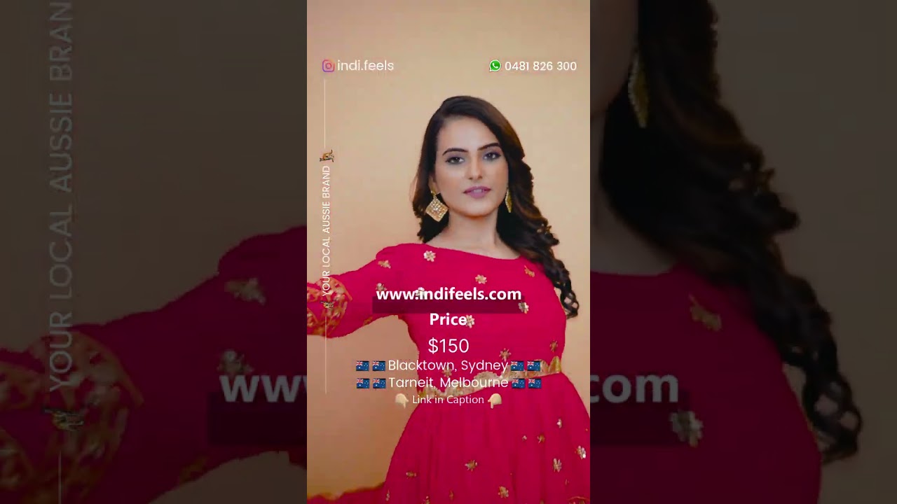 Crimson Pink Dhoti Salwar Suit-Indifeels Austrlia Ethnic Wear