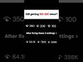 Still getting 100–200 views? 📉 I fixed 2 #mohitxgrowthh #reachboost #facelesscreator #contentcreator