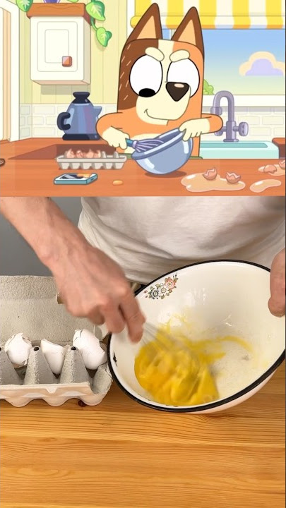 Bluey omelet :3