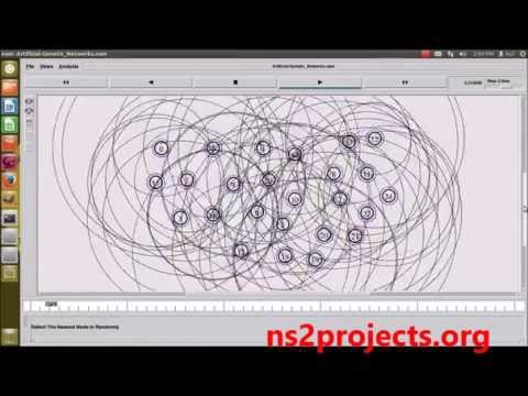 Artificial Genetic Networks using NS2 Simulation | NS2 Projects