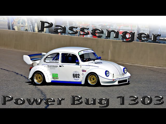Passenger in the strongest VW Bug in the Race - YouTube