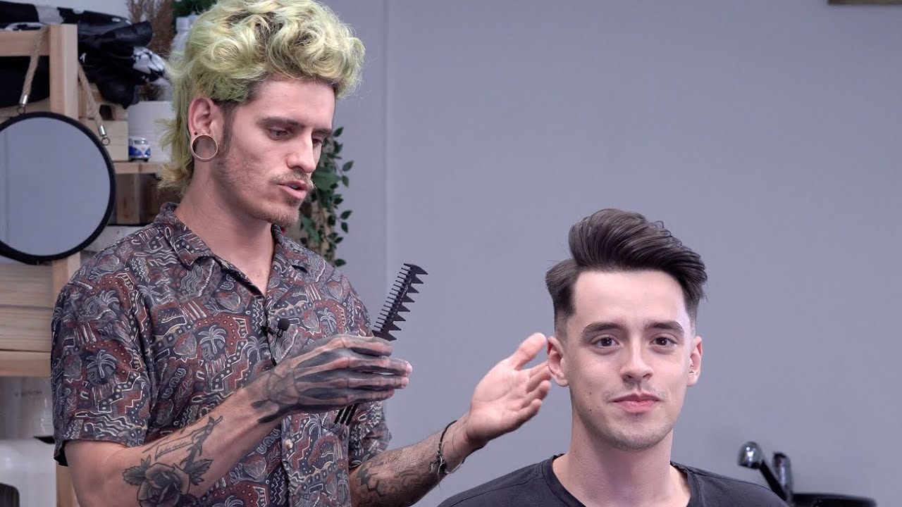 COMO ESCOVAR O CABELO MASCULINO - Finalização