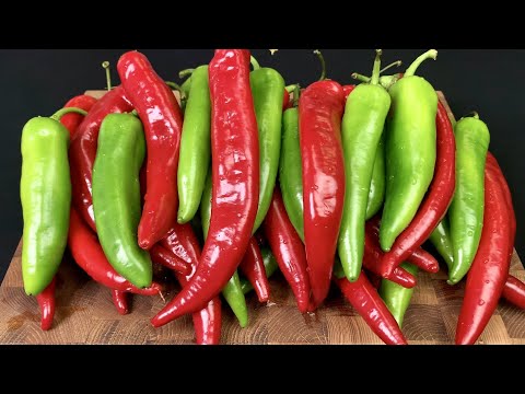 Острый Перец на Зиму БЕЗ варки и БЕЗ стерилизации! Два лучших рецепта на зиму!