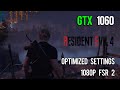 Resident Evil 4 Remake | New Optimized Settings | GTX 1060