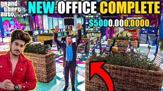 GTA 5 : FINALLY MICHAEL 5 MILLION DOLLARS OFFICE IS READY NOW ️