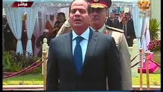 مراسم تسليم وتسلم السلطة بقصر الاتحادية بمصر