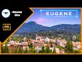 🌍 Eugene | Oregon | USA 🇺🇸 | Through A Drone's Eye | 4K Drone Footage | Mind Relaxing 👁‍🗨