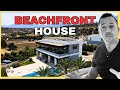 Most Luxury Beachfront House Video Tour | Cyprus, ZYPERN