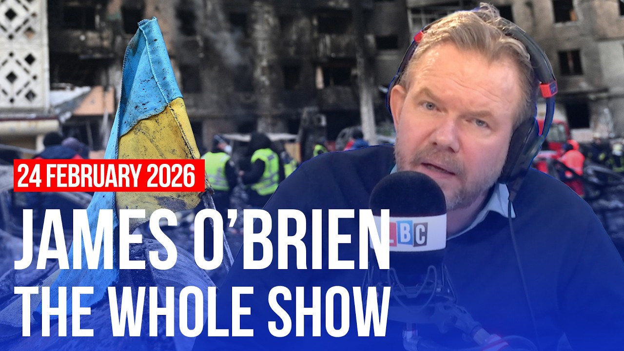 If WW3 has already begun, why are we so relaxed about it? | James O’Brien - The Whole Show