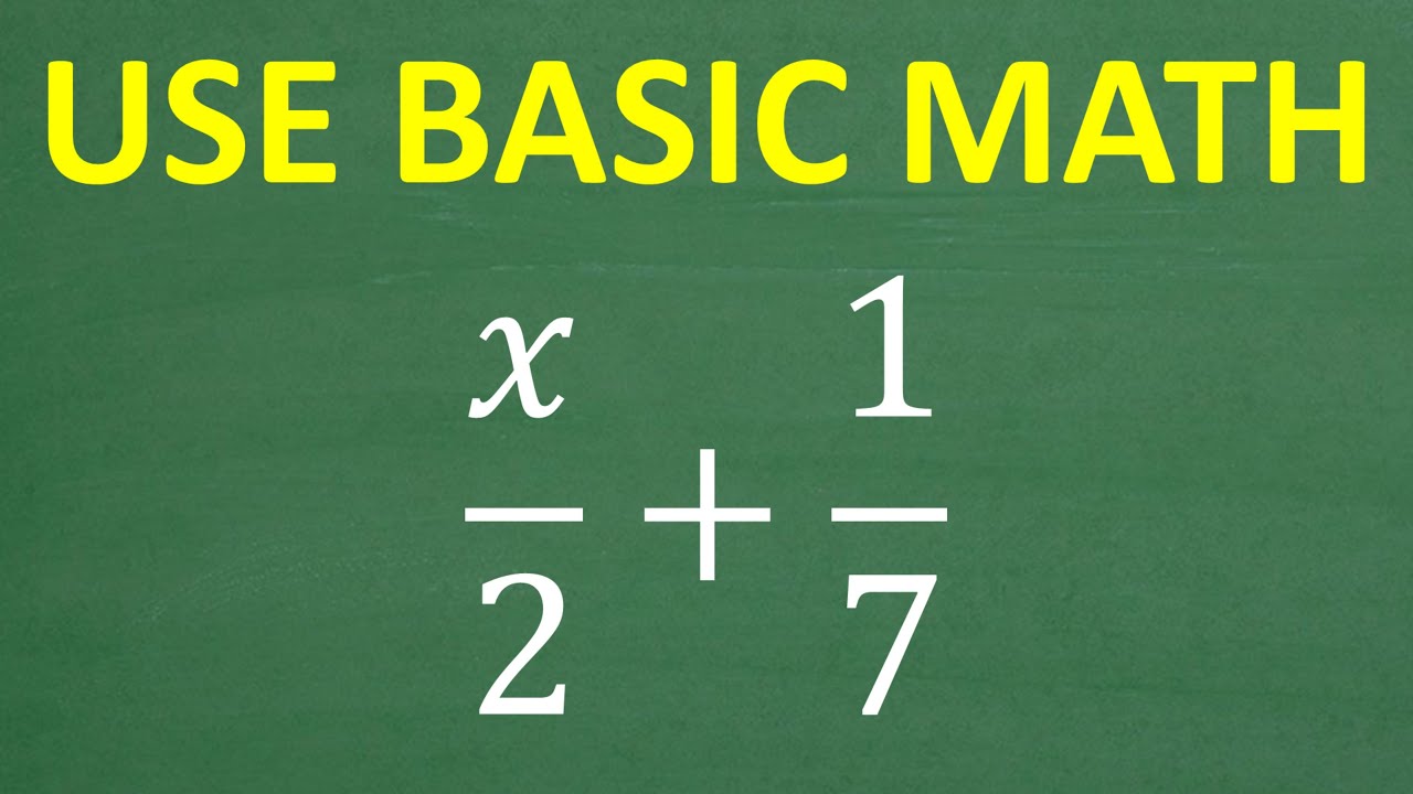 Если вы ДЕЙСТВИТЕЛЬНО хорошо разбираетесь в дробях, вы сможете решить эту алгебраическую задачу!