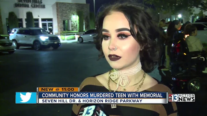 Memorial for teen reportedly murdered by father