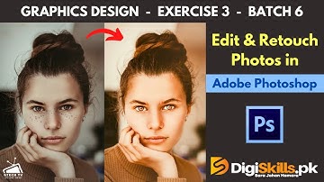 How to Edit & Retouch Photos in Adobe Photoshop | Digiskills | GTECH TV