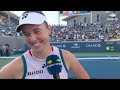 Linda Noskova On-Court Interview | 2026 US Open Round 3