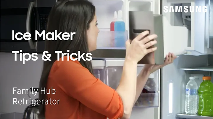 Ice Maker Tips and Tricks on your Samsung French Door with Polygon Handle