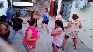 Bailando Con Las Chicas Tomando Clases De Baile