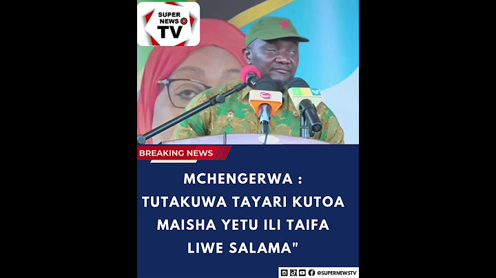 Mchengerwa :  "tutakuwa tayari kutoa maisha yetu ili taifa liwe salama"