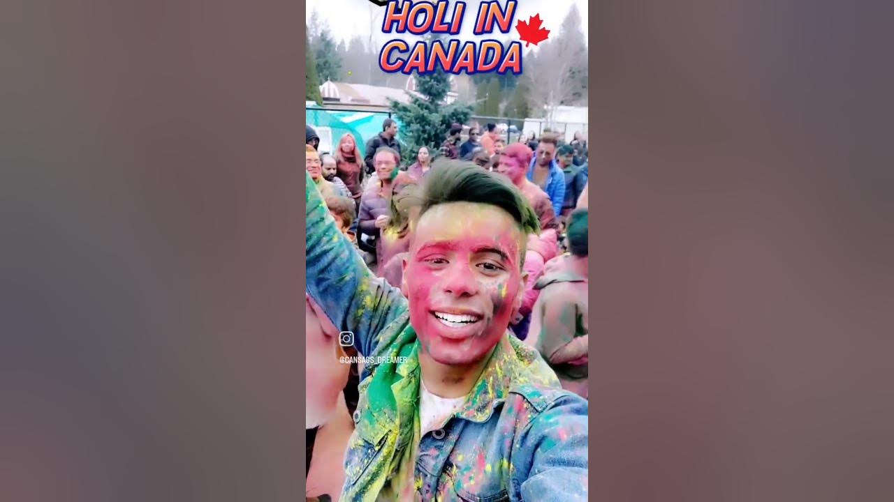 holi in canada