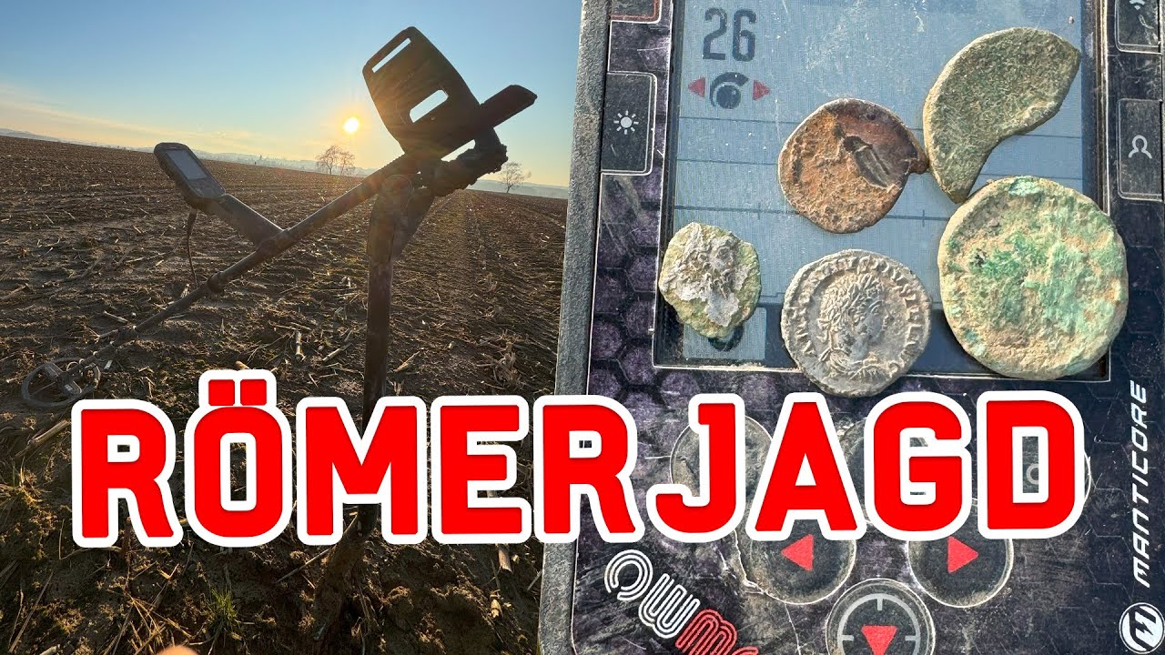 Sondeln im Allgäu – Römische Funde mit dem Minelab Manticore Metalldetektor!